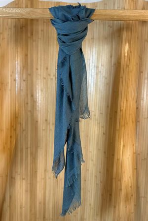 Classic Portobello Scarf Ocean Teal